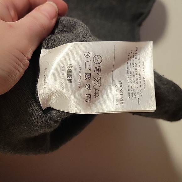 Valentino Leaf Intrasia Cashmere Sweater - Picture 10 of 15